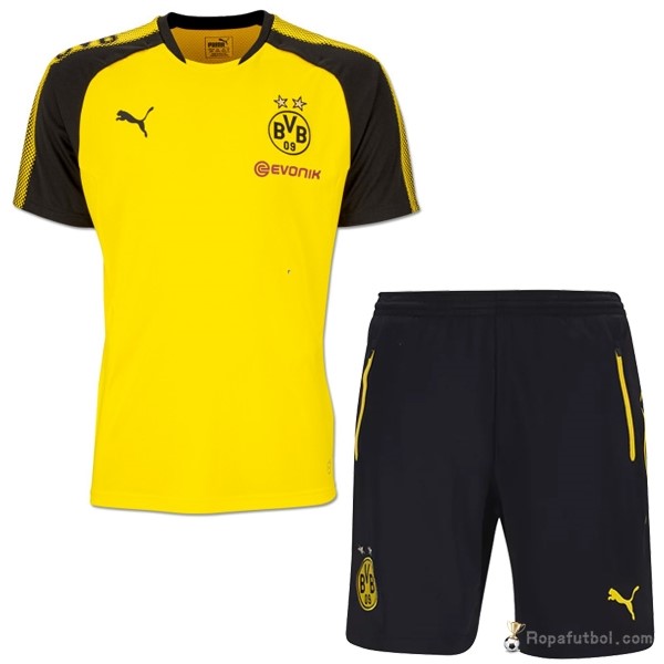 Camiseta Entrenamiento Conjunto Completo Borussia Dortmund 2017/18 Amarillo